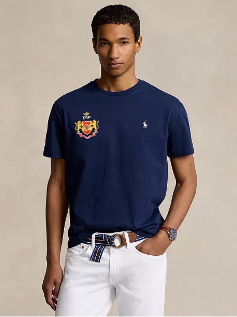 Polo Ralph Lauren
Men's Classic-Fit Spain T-Shirt